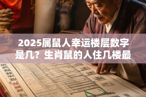 2025属鼠人幸运楼层数字是几？生肖鼠的人住几楼最吉利
