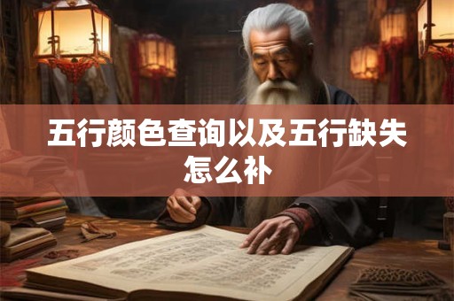 五行颜色查询以及五行缺失怎么补