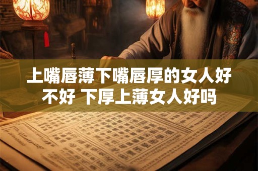 上嘴唇薄下嘴唇厚的女人好不好 下厚上薄女人好吗