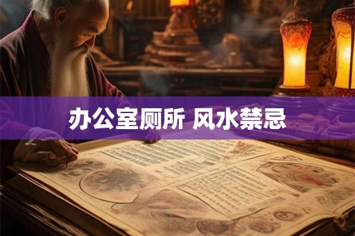办公室厕所 风水禁忌