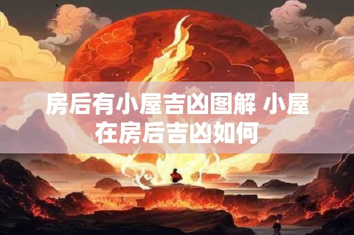房后有小屋吉凶图解 小屋在房后吉凶如何