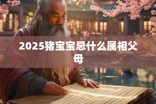 2025猪宝宝忌什么属相父母 2025猪宝宝忌什么属相父母
