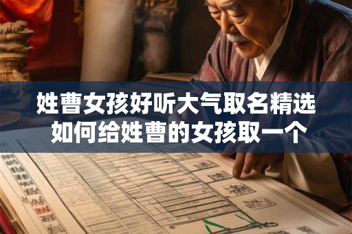 姓曹女孩好听大气取名精选 如何给姓曹的女孩取一个好听大气的名字
