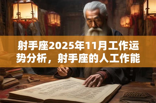 射手座2025年11月工作运势分析，射手座的人工作能力强吗？
