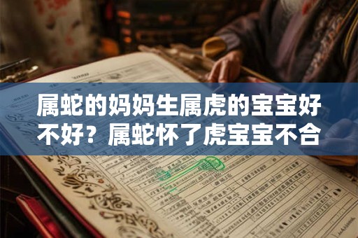 属蛇的妈妈生属虎的宝宝好不好？属蛇怀了虎宝宝不合如何破解？