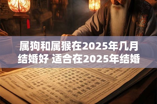属狗和属猴在2026年几月结婚好 适合在2026年结婚吗 属狗和属猴在2026年几月结婚好 适合在2026年结婚吗