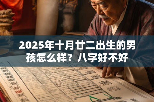 2025年十月廿二出生的男孩怎么样?八字好不好 2025年十月廿二出生的男孩怎么样?八字好不好