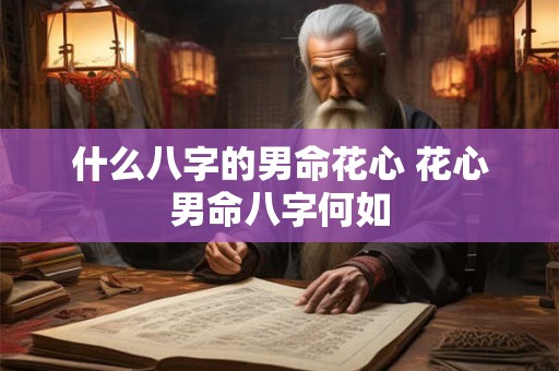 什么八字的男命花心 花心男命八字何如