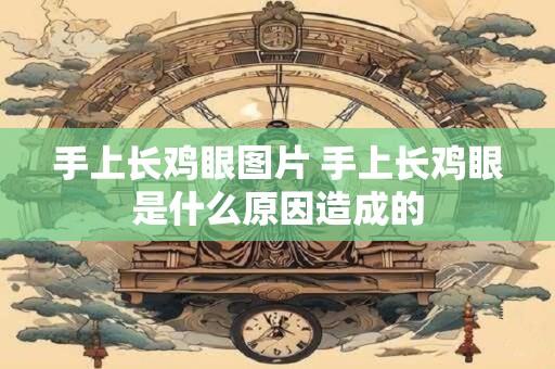 手上长鸡眼图片 手上长鸡眼是什么原因造成的