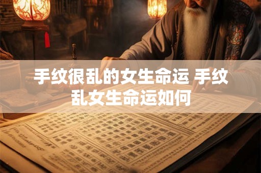 手纹很乱的女生命运 手纹乱女生命运如何