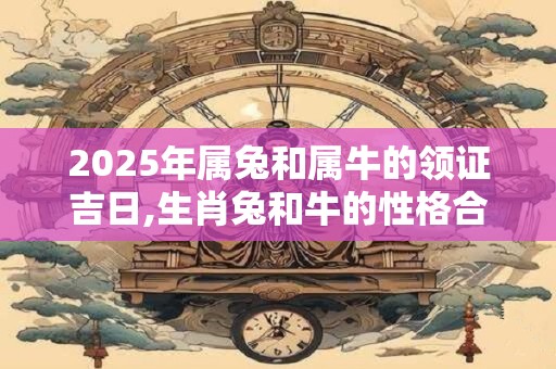2025年属兔和属牛的领证吉日,生肖兔和牛的性格合不合