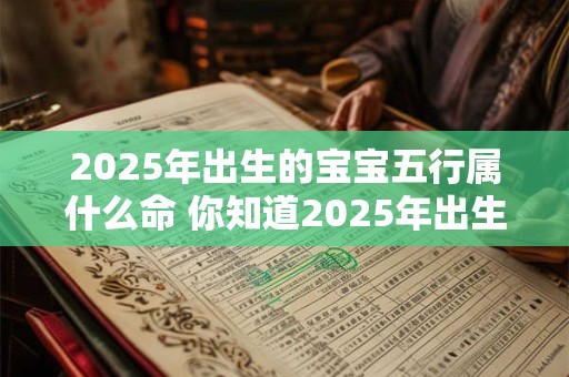 2025年出生的宝宝五行属什么命 你知道2025年出生的宝宝属于哪种五行命吗