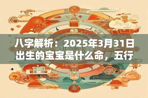 八字解析：2025年3月31日出生的宝宝是什么命，五行缺什么