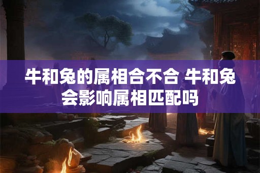 牛和兔的属相合不合 牛和兔会影响属相匹配吗