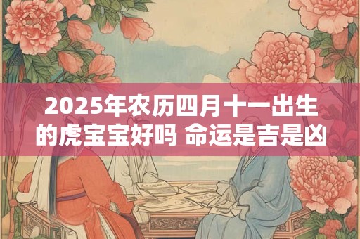 2026年农历四月十一出生的虎宝宝好吗 命运是吉是凶