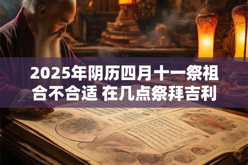 2025年阴历四月十一祭祖合不合适 在几点祭拜吉利