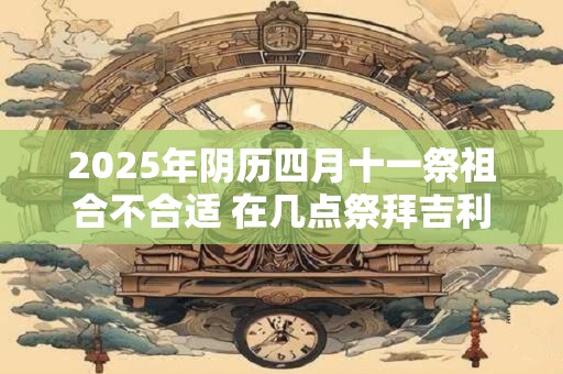 2025年阴历四月十一祭祖合不合适 在几点祭拜吉利