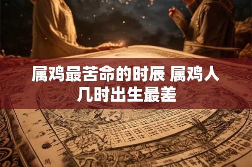 属鸡最苦命的时辰 属鸡人几时出生最差