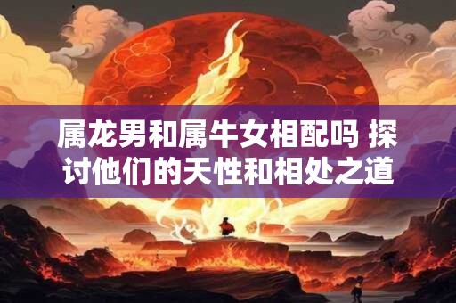 属龙男和属牛女相配吗 探讨他们的天性和相处之道