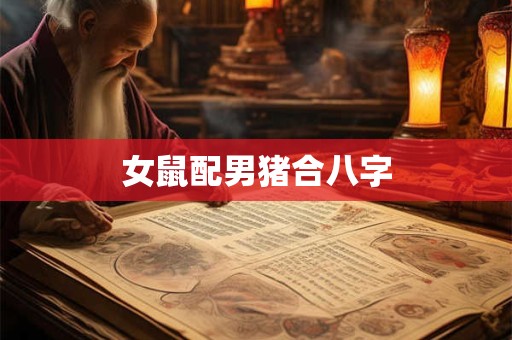 女鼠配男猪合八字