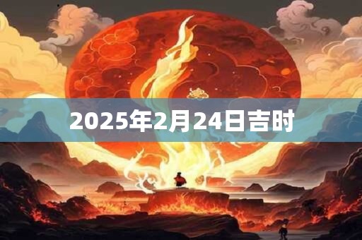 2025年2月24日吉时