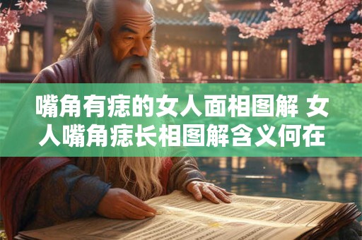 嘴角有痣的女人面相图解 女人嘴角痣长相图解含义何在