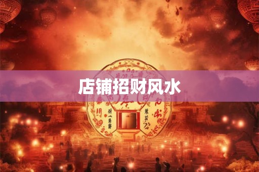 店铺招财风水