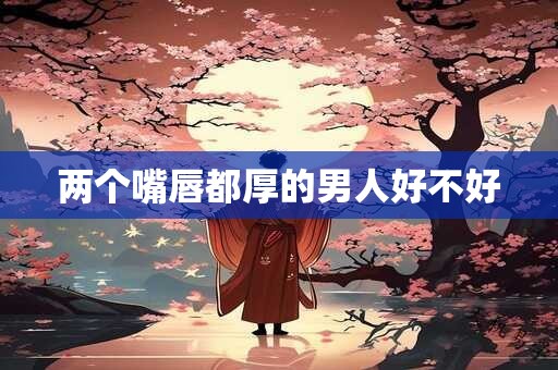 两个嘴唇都厚的男人好不好
