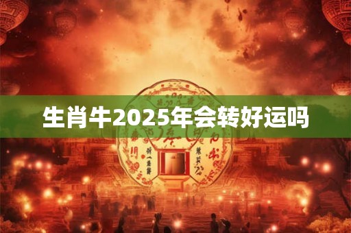 生肖牛2025年会转好运吗 生肖牛2025年会转好运吗