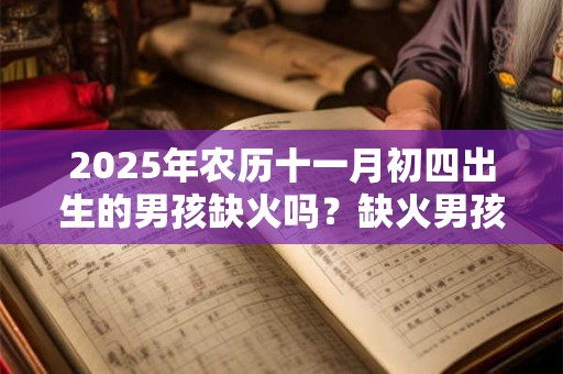 2025年农历十一月初四出生的男孩缺火吗？缺火男孩名字用的字