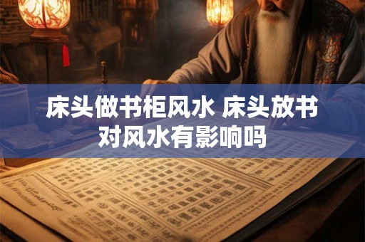 床头做书柜风水 床头放书对风水有影响吗