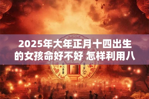 2025年大年正月十四出生的女孩命好不好 怎样利用八字取名字