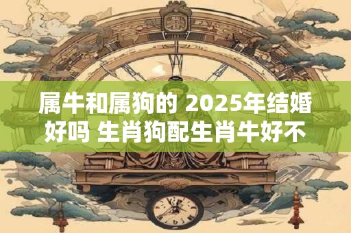 属牛和属狗的 2025年结婚好吗 生肖狗配生肖牛好不好