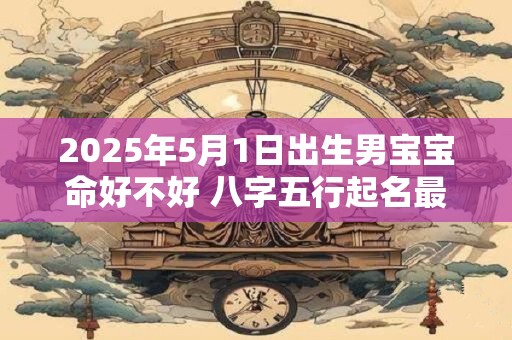 2025年5月1日出生男宝宝命好不好 八字五行起名最全款