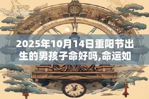 2025年10月14日重阳节出生的男孩子命好吗,命运如何