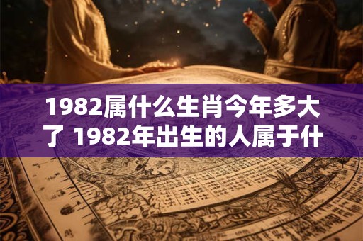 1982属什么生肖今年多大了 1982年出生的人属于什么生肖今年多少岁了