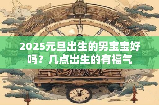 2025元旦出生的男宝宝好吗?几点出生的有福气 2025元旦出生的男宝宝好吗?几点出生的有福气