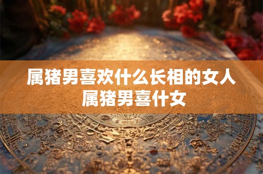 属猪男喜欢什么长相的女人 属猪男喜什女