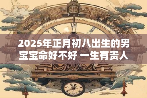 2025年正月初八出生的男宝宝命好不好 一生有贵人相助