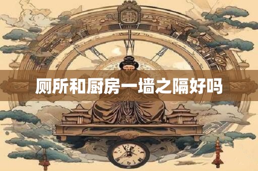 厕所和厨房一墙之隔好吗