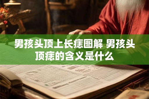 男孩头顶上长痣图解 男孩头顶痣的含义是什么