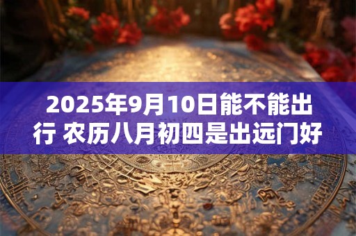 2025年9月10日能不能出行 农历八月初四是出远门好日子吗