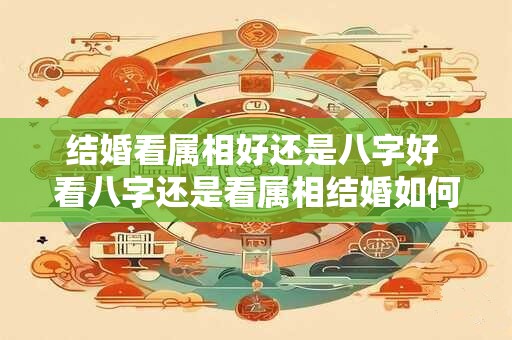 结婚看属相好还是八字好 看八字还是看属相结婚如何选好