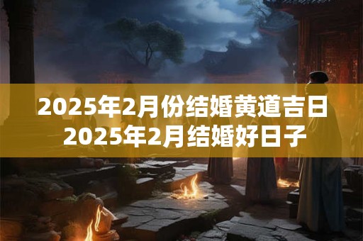 2025年2月份结婚黄道吉日 2025年2月结婚好日子 2025年2月份结婚黄道吉日 2025年2月结婚好日子