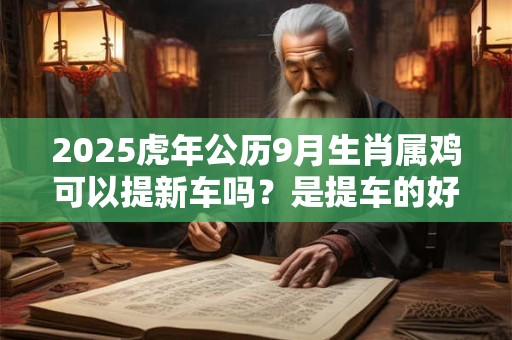2025虎年公历9月生肖属鸡可以提新车吗？是提车的好日子吗