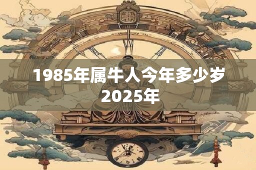 1985年属牛人今年多少岁 2025年