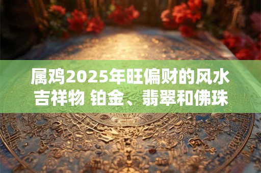 属鸡2025年旺偏财的风水吉祥物 铂金、翡翠和佛珠