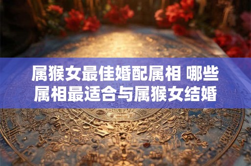 属猴女最佳婚配属相 哪些属相最适合与属猴女结婚