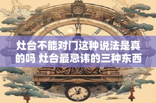 灶台不能对门这种说法是真的吗 灶台最忌讳的三种东西
