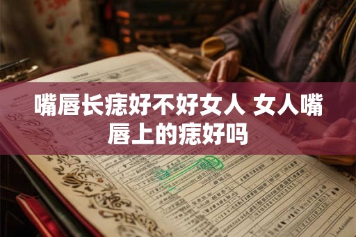 嘴唇长痣好不好女人 女人嘴唇上的痣好吗